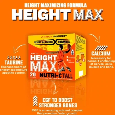 Height Maxx Nutri-C Tall 20 Caps