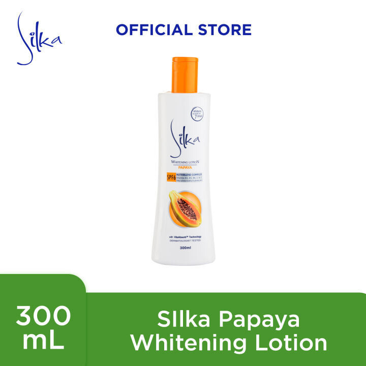 Silka Whitening Papaya Lotion 300ml