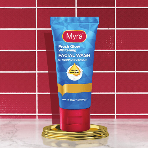Myra Fresh Glow Facial Wash For Normal to Oily Skin 50ml
