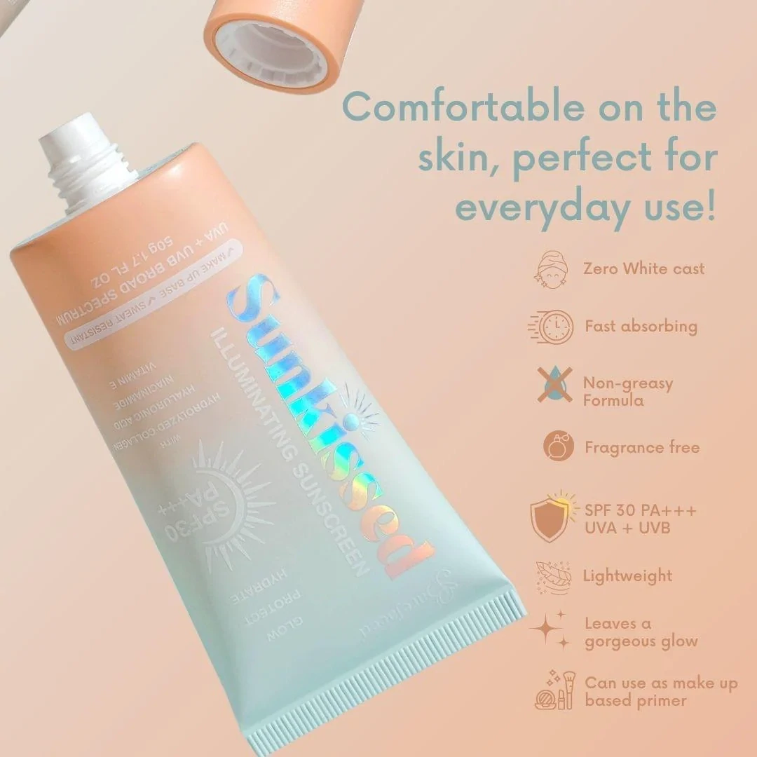 Barefaced Sunkissed Illuminating Sunscreen 50g