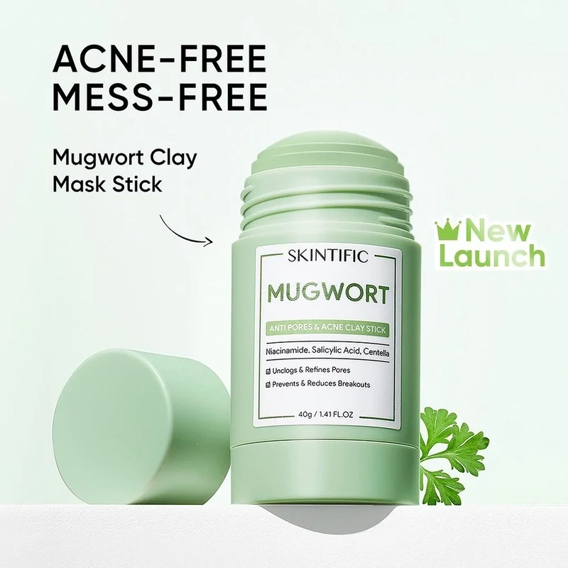 SKINTIFIC - Mugworth Acne Clay Stick