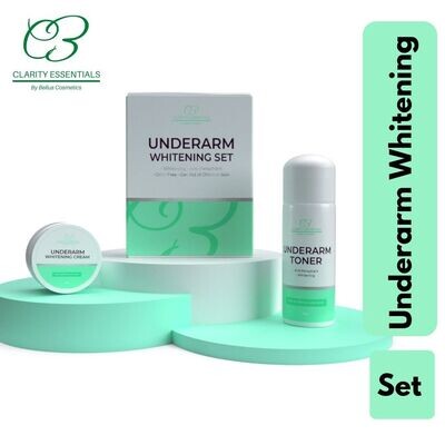 Clarity Essentials Underarm Whitening Set Toner and Cream