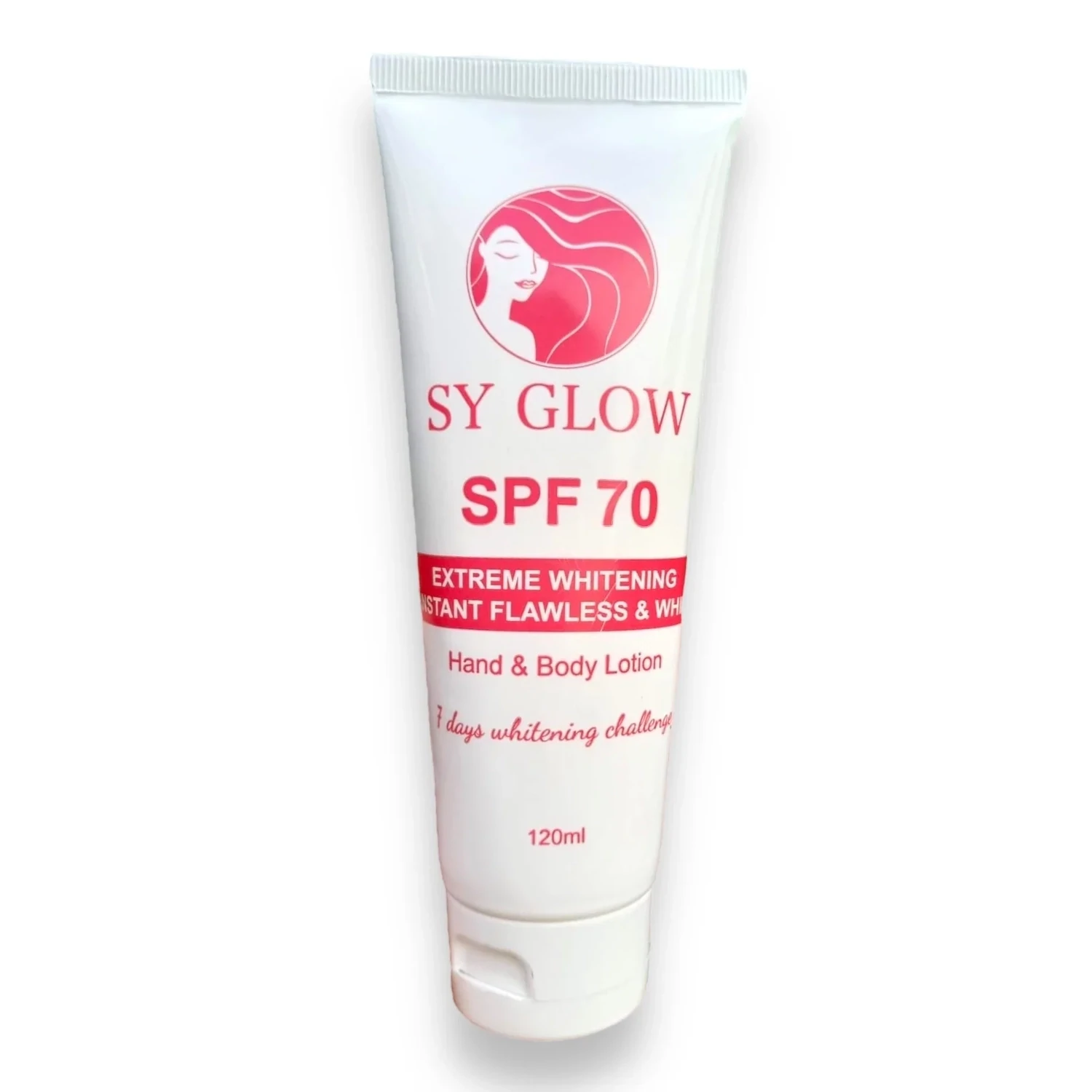 SY Glow SPF70 Extreme Whitening Instant Flawless &amp; White Hand &amp; Body Lotion 120mL