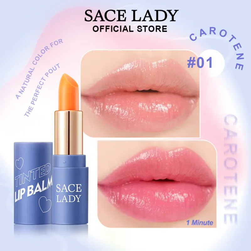 Sace Lady 3 Colors Tinted Lip Balm