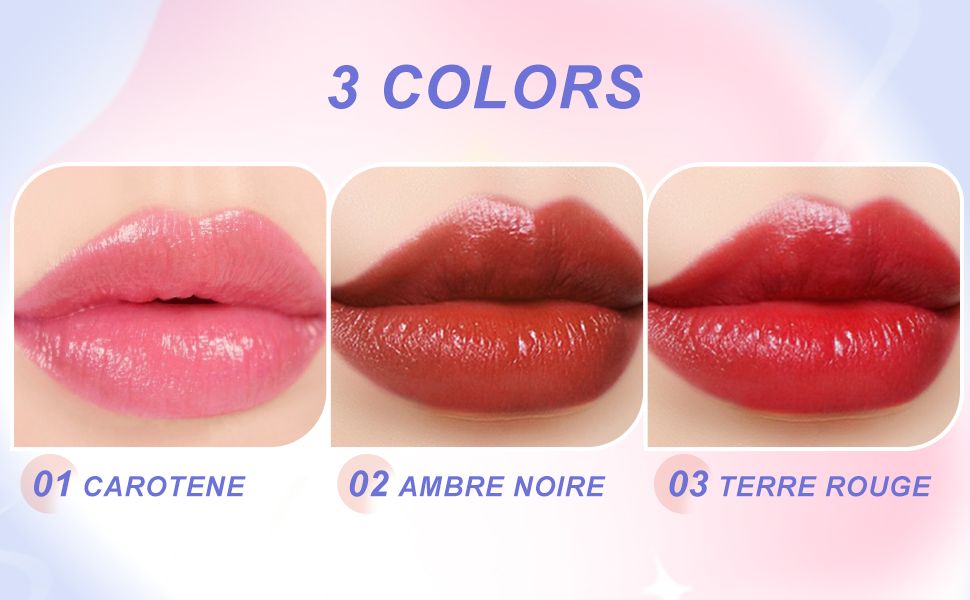 Sace Lady 3 Colors Tinted Lip Balm