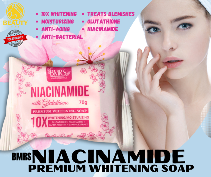 BUY3 BMRS Niacinamide Soap 70g