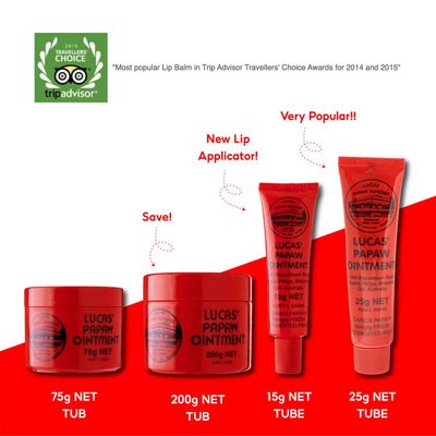 Luca's Papaw Ointment - 15g TUBE (Original From Watsons PH)