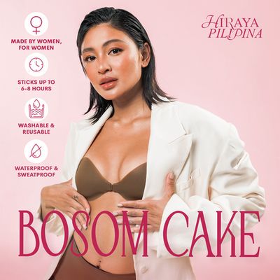 Hiraya Pilipina Bosom Cake Cup-A Clara (Push-Up Adhesive Bra)