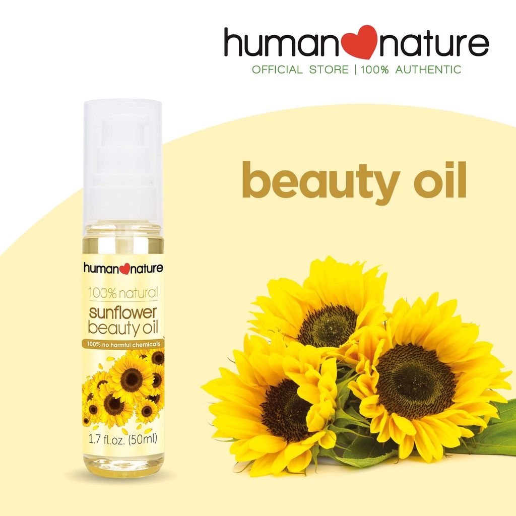 Human Nature Sunflower Beauty Oil 50ml