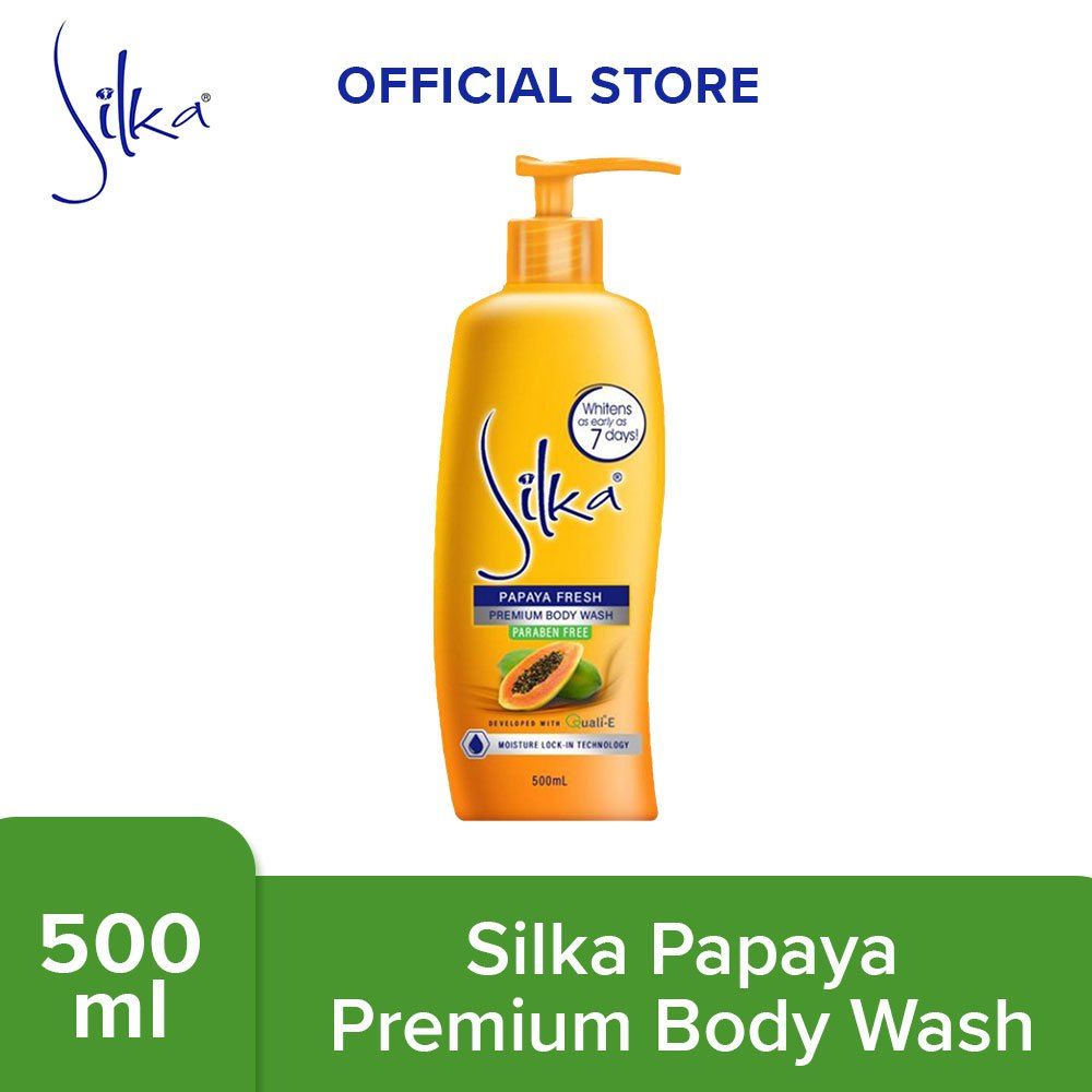 Silka Whitening Body Wash 500ml