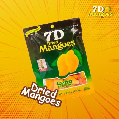 7D Dried Mangoes Cebu PH 100g