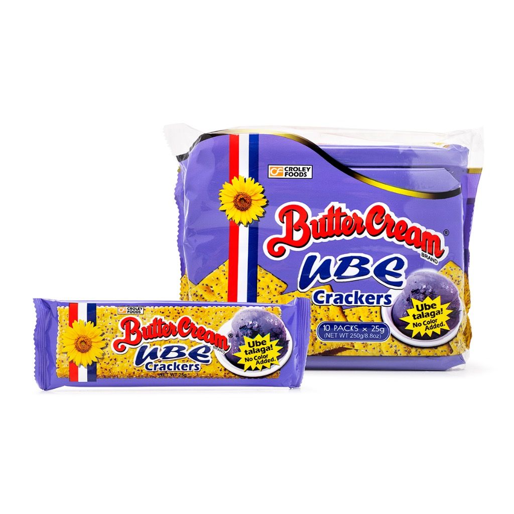 Butter Cream Crackers Ube (25g x 10)