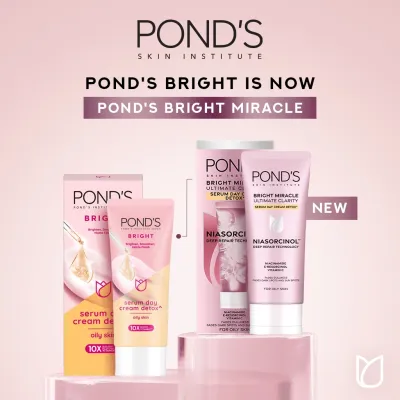 Ponds Bright Miracle Ultimate Clarity Serum Day Cream 40g