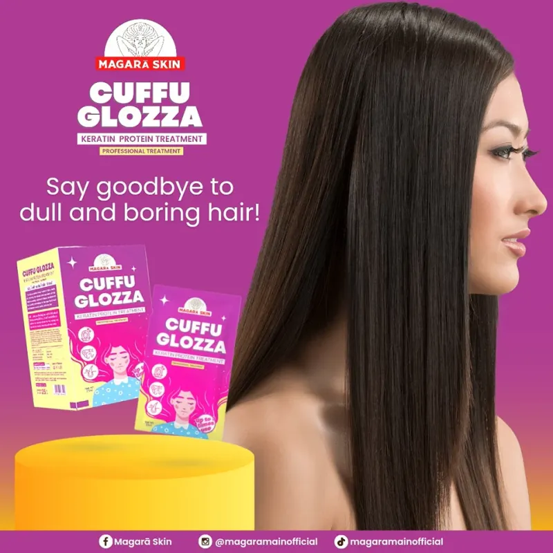 Cuffu Glozza Hair Keratin Protein Treatment by Magara Skin