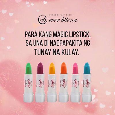 Ever Bilena Magic Lipstick (Infused with Vitamin E) 3.5g