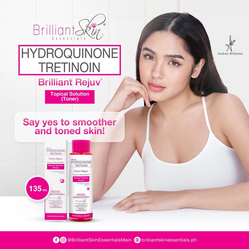 Brilliant Rejuvenating Hydroquinone Tretinoin Toner 135g - BIG (NEW PACKAGING)