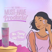 Ms. Tsung Toner 120ml - BIG NEW PACKAGING 