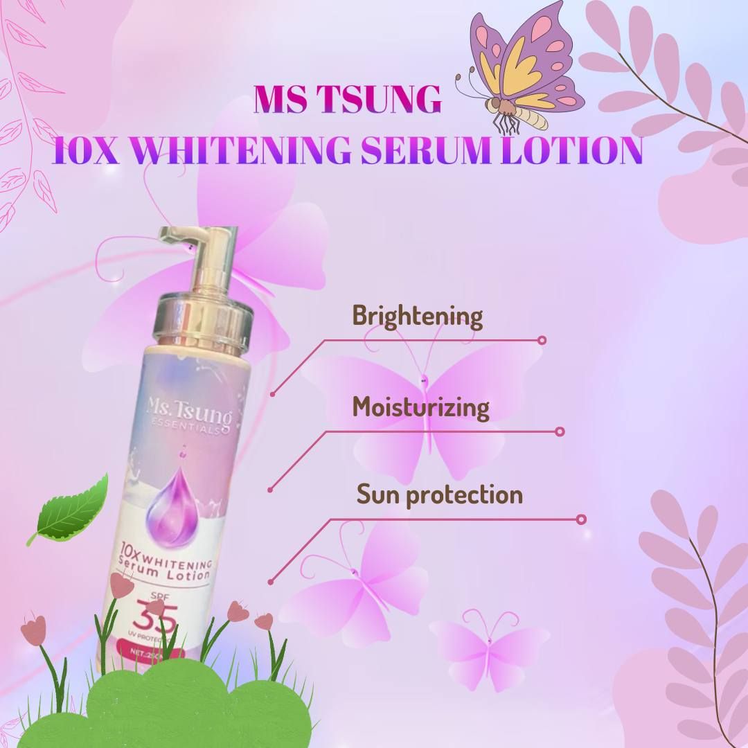 Ms. Tsung Essentials - 10X Whitening Serum Lotion SPF 30 - 250ml