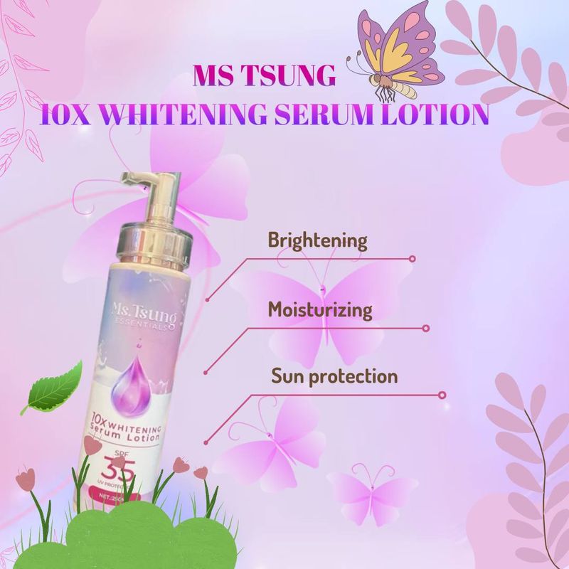 Ms. Tsung Essentials - 10X Whitening Serum Lotion SPF 30 - 250ml