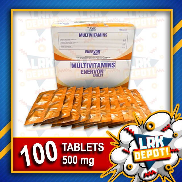 Enervon Multivitamins 100s (100 tablets in box)
