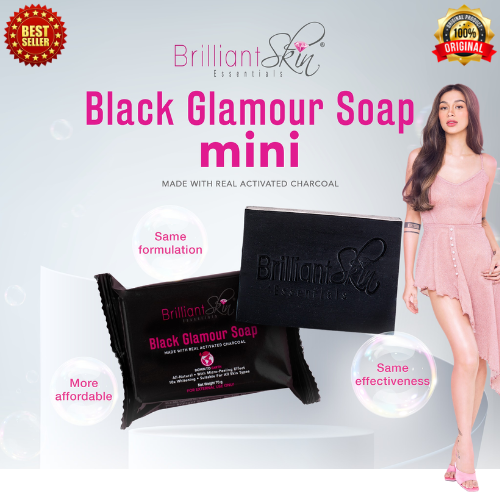 Brilliant Skin Black Glamour Soap 70g