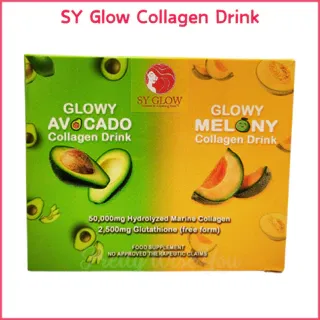 SY Glow Glowy Avocado &amp; Glowy Melony Collagen Drink