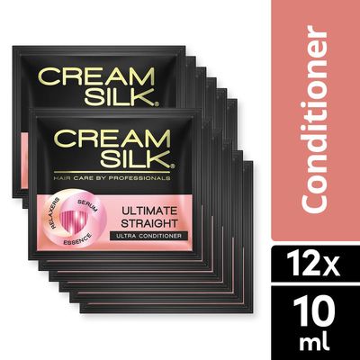 Cream Silk Conditioner Keratin Straight Half Dozen (6pcs)