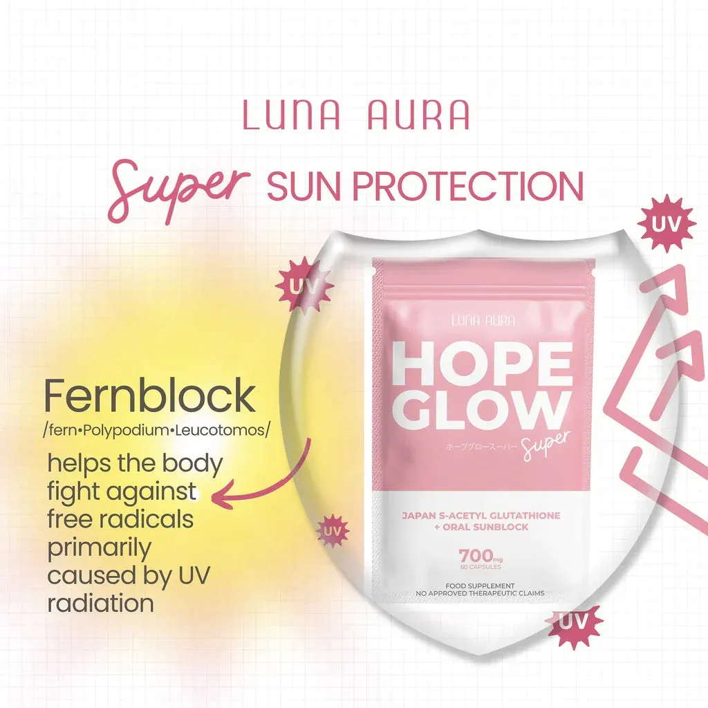 Luna Aura Hope Glow Super (Biggie 60caps) Luna Aura Hope Glow Super (Biggie 60caps)
