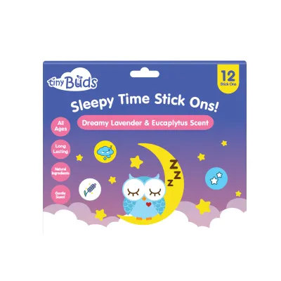 Tiny Buds Baby Naturals Tiny Buds Sleepy Time Stick Ons (12pcs)