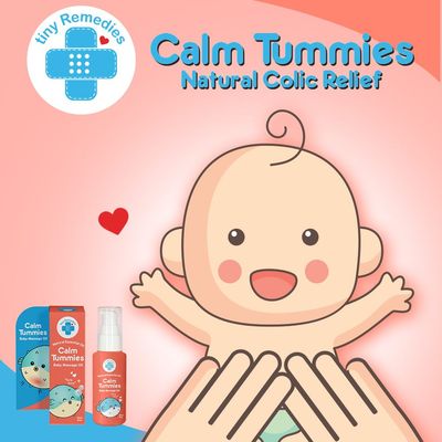 Tiny Buds Baby Naturals Tiny Remedies Calm Tummies Natural Colic Relief (50ml)