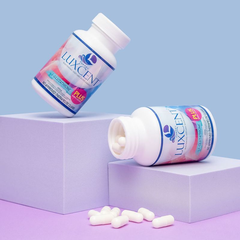 Luxcent High Potency L Glutathione Complex Plus Marine Collagen - 60 capsules