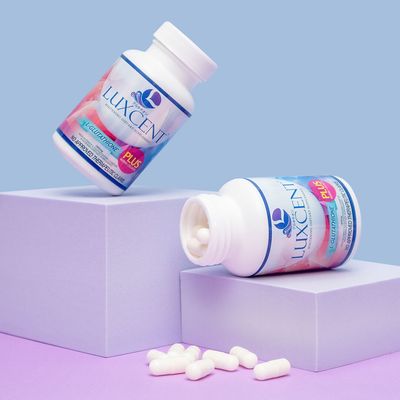 Luxcent High Potency L Glutathione Complex Plus Marine Collagen - 60 capsules