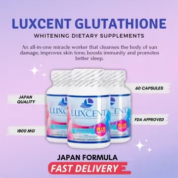 benefits of luxcent glutathione Luxcent Luminous Caps L-Glutathione with Marine Collagen Japan Formula, 60  Capsules : Amazon.com.au: Health, Household & Personal Care main image 0