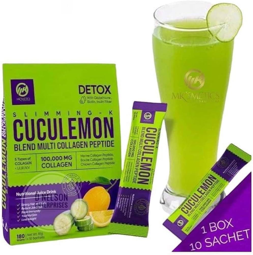 Slimming K CUCULEMON By Madam Kilay (Blend Multi Collagen Peptide) 10 Sachet