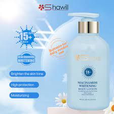 Shawill Niacinamide Body Lotion With Sunscreen SPF15+ Whitening Moisturize 300ML