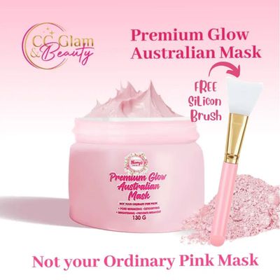 Cris Cosmetics CC Glam and Beauty Premium Glow Australian Mask 130g