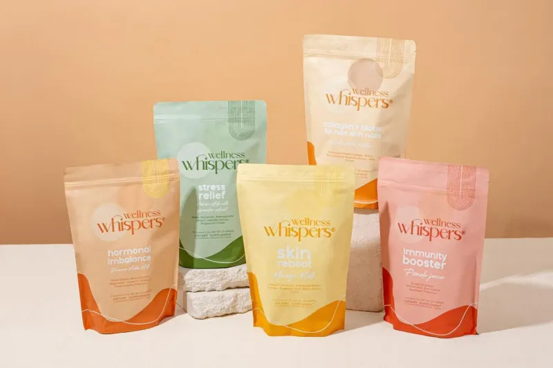 Wellness Whispers - Matcha, Mango, Melon, Pomelo, Banana, Pine Apple Coconut &amp; Iced Tea with Honey