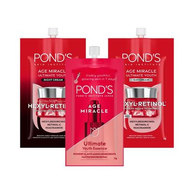 Ponds Hexyl-retinol Age Miracle Day Cream SPF18 5g