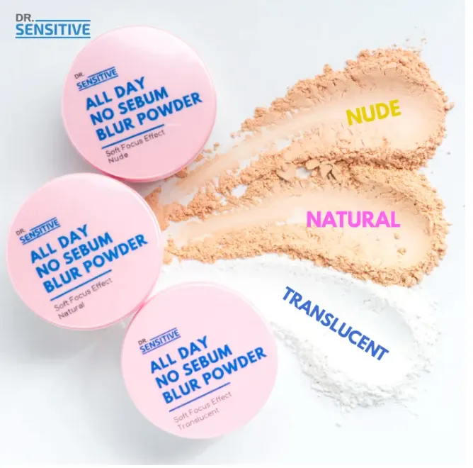 Dr. Sensitive All Day No Sebum Blur Powder 25g - NATURAL PINK