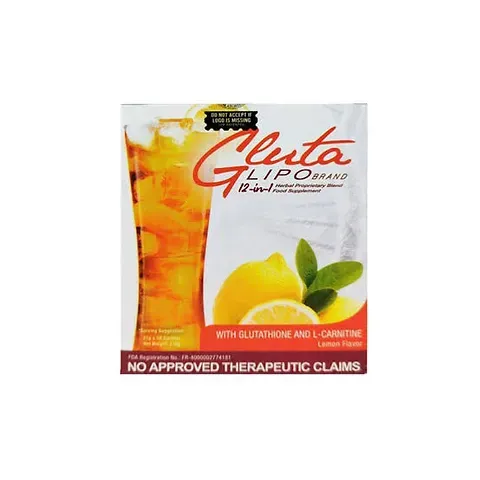 Gluta Lipo Classic Lemon Juice 12 in 1 Herbal Proprietary Brand