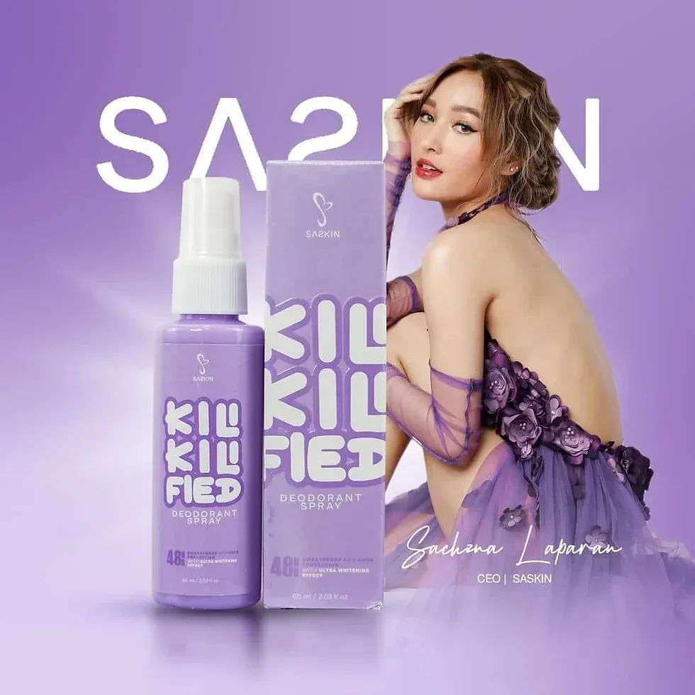 SaSkin Kili Kili Fied Deodorant Spray 60ml Miss Flawless
