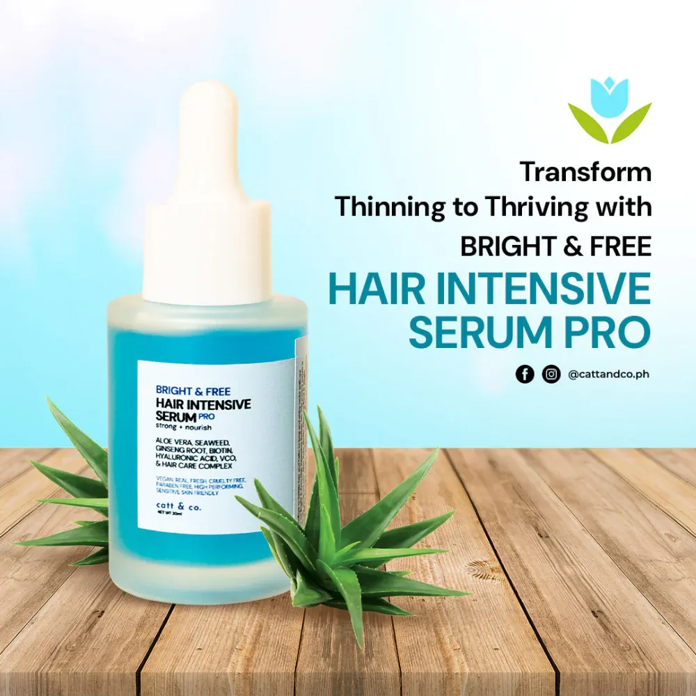 Catt &amp; Co Bright &amp; Free Hair Intensive Serum 30ml