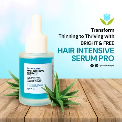 Catt &amp; Co Bright &amp; Free Hair Intensive Serum 30ml