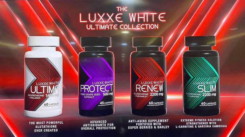 Frontrow Luxxe White Enhanced Glutathione Supplement Capsule with Vitamin C - NEW PACKAGING