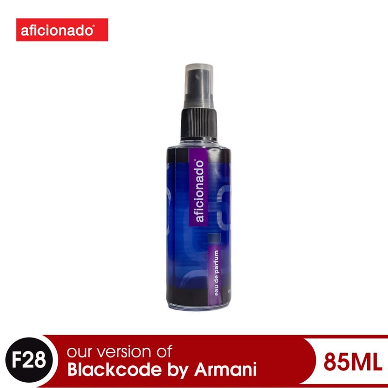 Aficionado F28 Eau de Parfum For Men 85ml