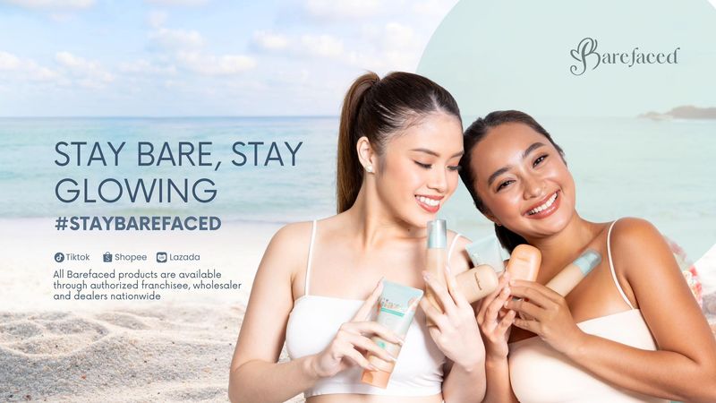Barefaced Sunkissed TINTED Sunscreen SPF 50 PA++++, 50g - The OG and Light Shades