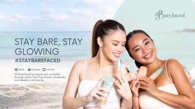 Barefaced Sunkissed TINTED Sunscreen SPF 50 PA++++, 50g - The OG and Light Shades