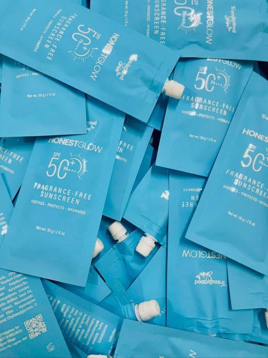 Honest Glow Transformed Skin SPF50 PA+++ FRAGRANCE-FREE SUNSCREEN 50g