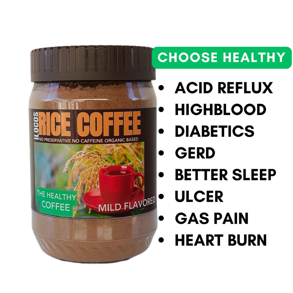 Ilocos Organic Rice Coffee  400grams