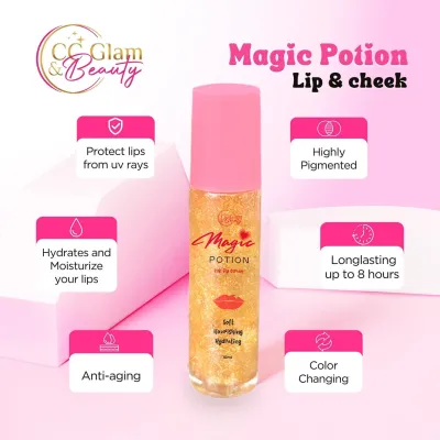 Cris Cosmetics CC Glam and Beauty - CC Magic Potion Color Changing Lip &amp; Cheek Tint - 10ml
